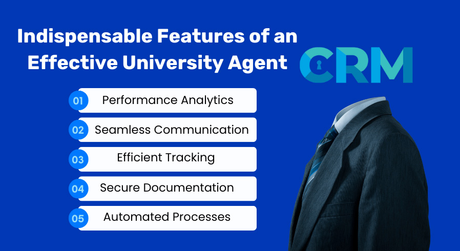 5 Essential Features Every University Agent CRM Should Have to Be Effective