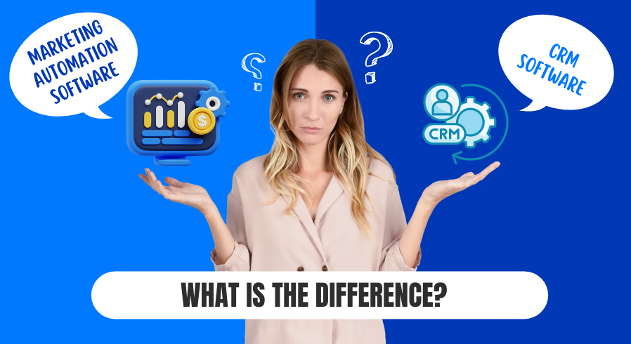CRM & Marketing Automation Software: What is the Difference?