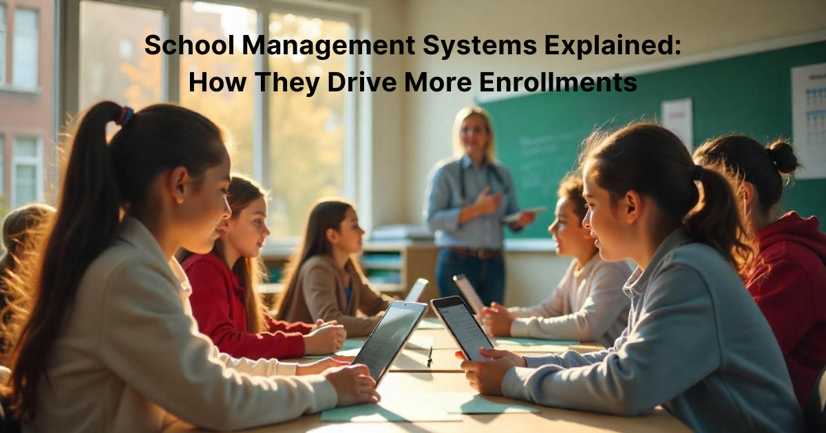 School Management Systems Explained: How They Drive More Enrollments